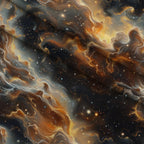 Gilded Nebula Pattern 6 Fleece Fabric — fleece fabric folded close-up preview (mv-fleece-v1:lying)