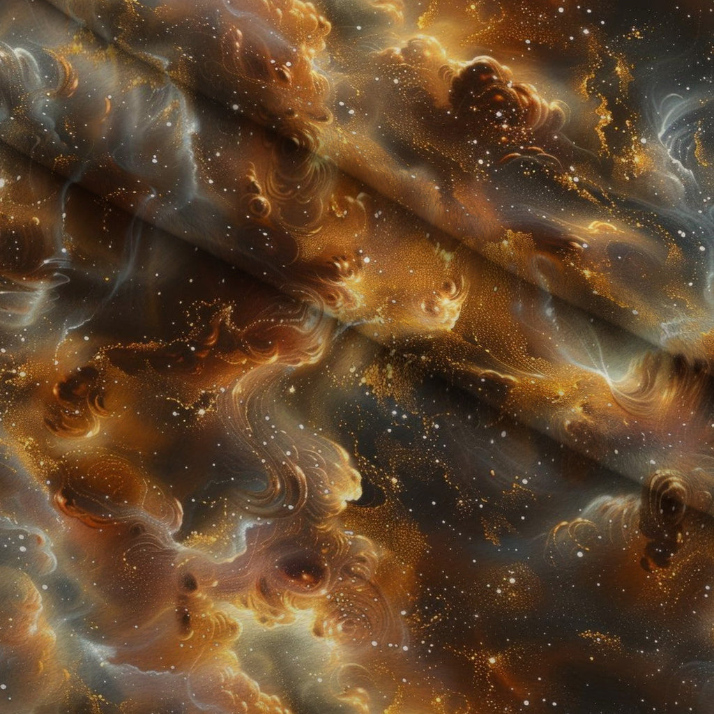 Gilded Nebula Pattern 7 Fleece Fabric — fleece fabric folded close-up preview (mv-fleece-v1:lying)