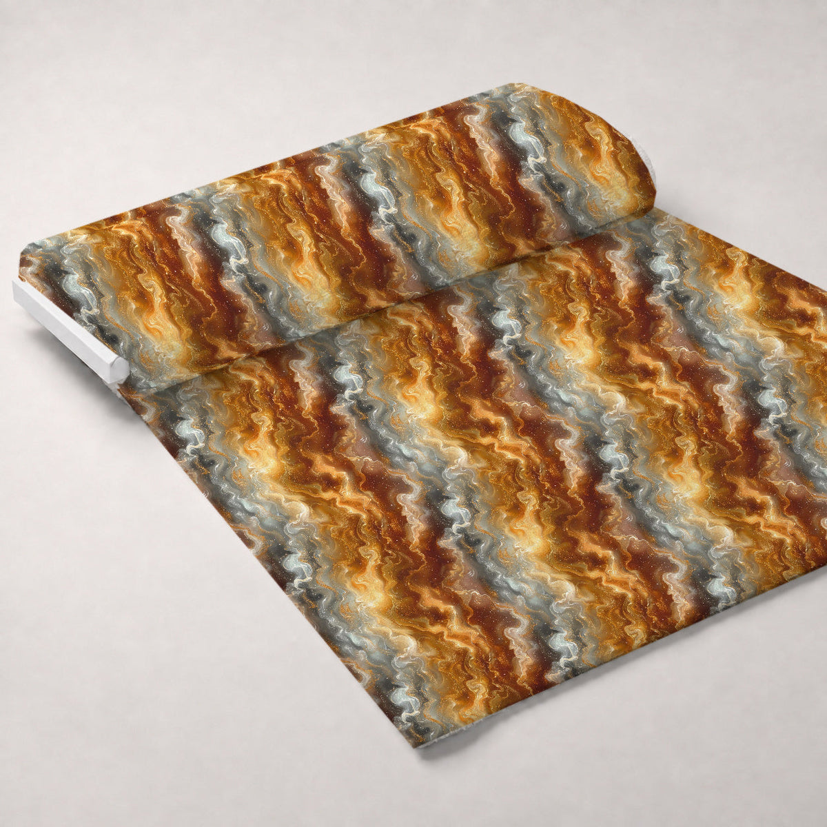 Gilded Nebula Pattern 9 Fleece Fabric — fleece fabric unrolled bolt preview (mv-fleece-v1:bolt)
