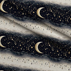 Gilded Nightfall Pattern 6 Fleece Fabric — fleece fabric folded close-up preview (mv-fleece-v1:lying)