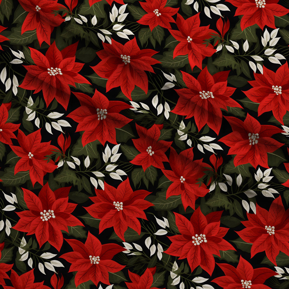 Gilded Noel Pattern 3 Fleece Fabric — fleece fabric folded close-up preview (mv-fleece-v1:lying)