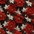 Gilded Noel Pattern 4 Fleece Fabric — fleece fabric folded close-up preview (mv-fleece-v1:lying)