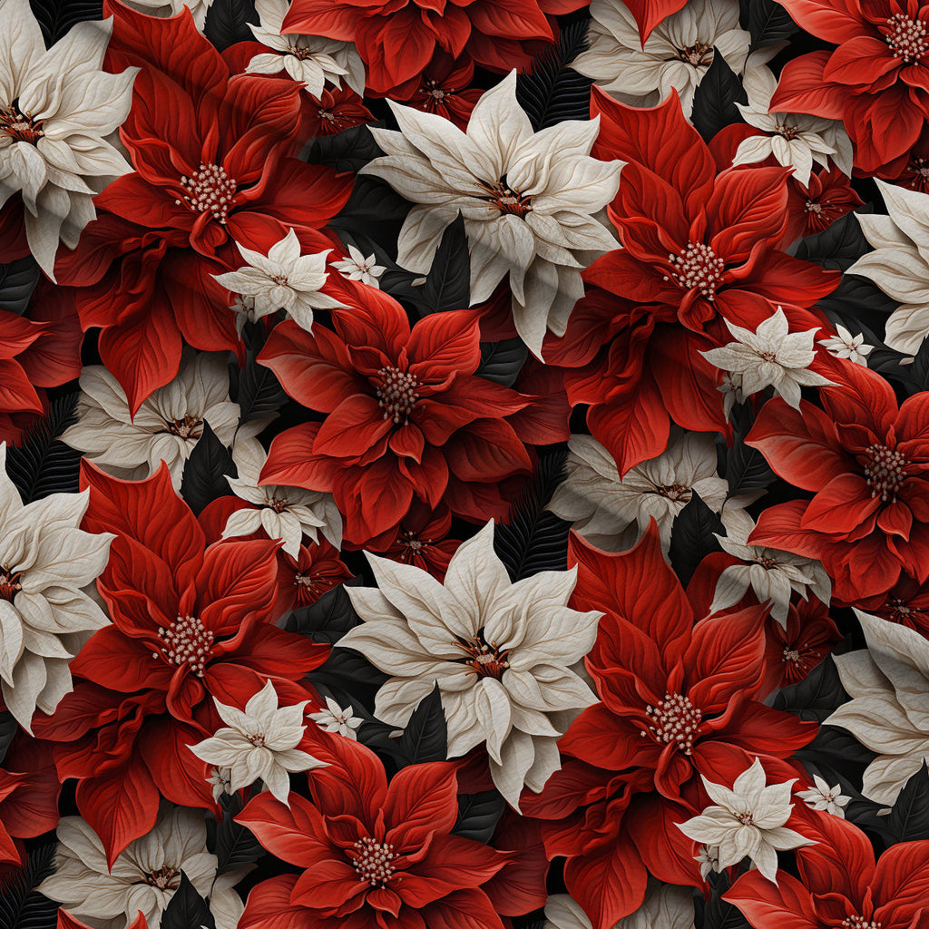 Gilded Noel Pattern 5 Fleece Fabric — fleece fabric folded close-up preview (mv-fleece-v1:lying)