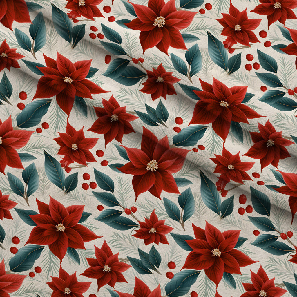 Gilded Noel Pattern 8 Fleece Fabric — fleece fabric folded close-up preview (mv-fleece-v1:lying)