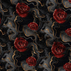 Gilded Rose Marble Pattern 12 Fleece Fabric — fleece fabric folded close-up preview (mv-fleece-v1:lying)