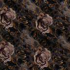 Gilded Rose Marble Pattern 2 Fleece Fabric — fleece fabric folded close-up preview (mv-fleece-v1:lying)