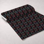 Gilded Rose Marble Pattern 8 Fleece Fabric — fleece fabric unrolled bolt preview (mv-fleece-v1:bolt)
