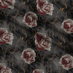 Gilded Rose Marble Pattern 9 Fleece Fabric — fleece fabric folded close-up preview (mv-fleece-v1:lying)