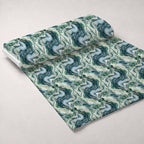 Gilded Stone Pattern 1 Fleece Fabric — fleece fabric unrolled bolt preview (mv-fleece-v1:bolt)