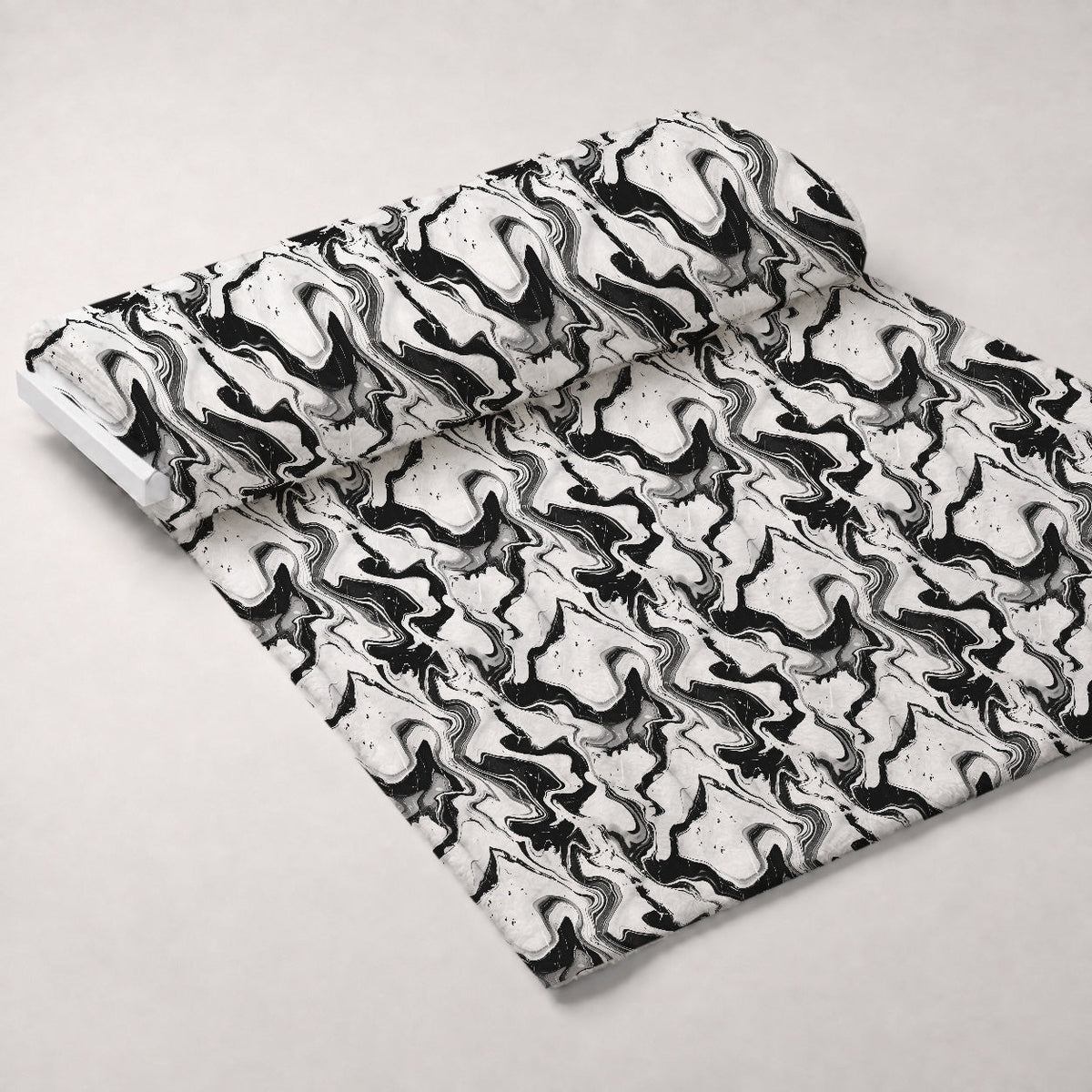 Gilded Stone Pattern 10 Fleece Fabric — fleece fabric unrolled bolt preview (mv-fleece-v1:bolt)