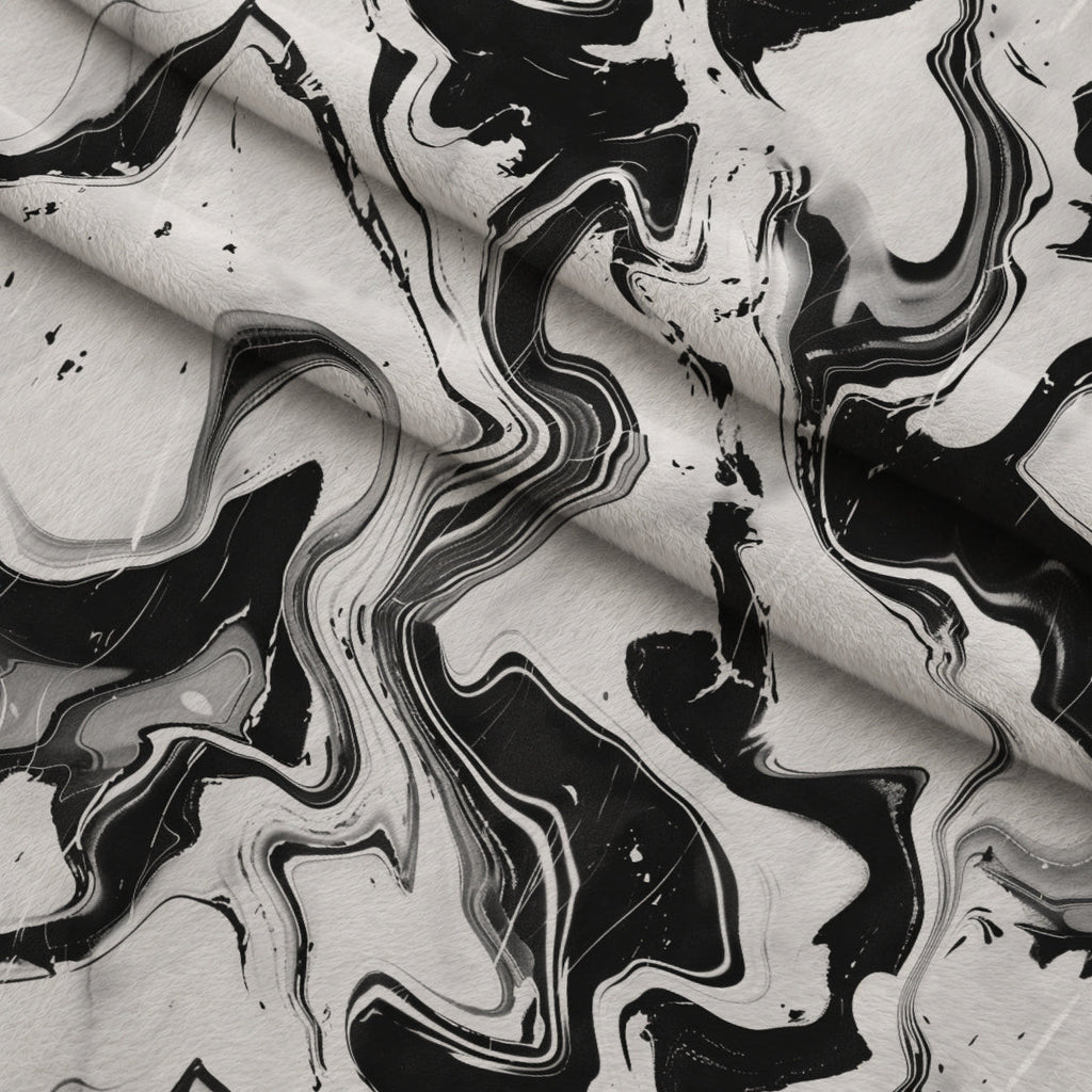 Gilded Stone Pattern 10 Fleece Fabric — fleece fabric folded close-up preview (mv-fleece-v1:lying)