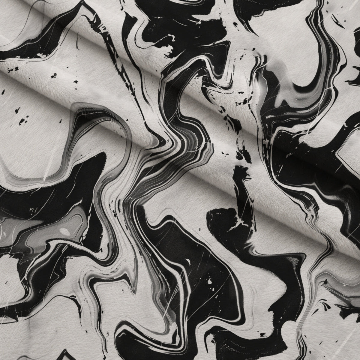Gilded Stone Pattern 10 Fleece Fabric — fleece fabric folded close-up preview (mv-fleece-v1:lying)