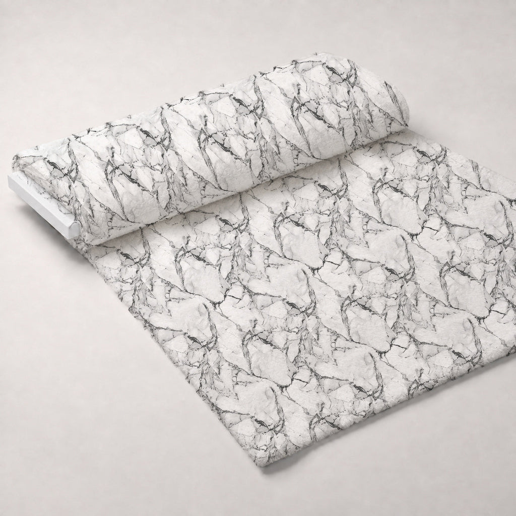 Gilded Stone Pattern 12 Fleece Fabric — fleece fabric unrolled bolt preview (mv-fleece-v1:bolt)