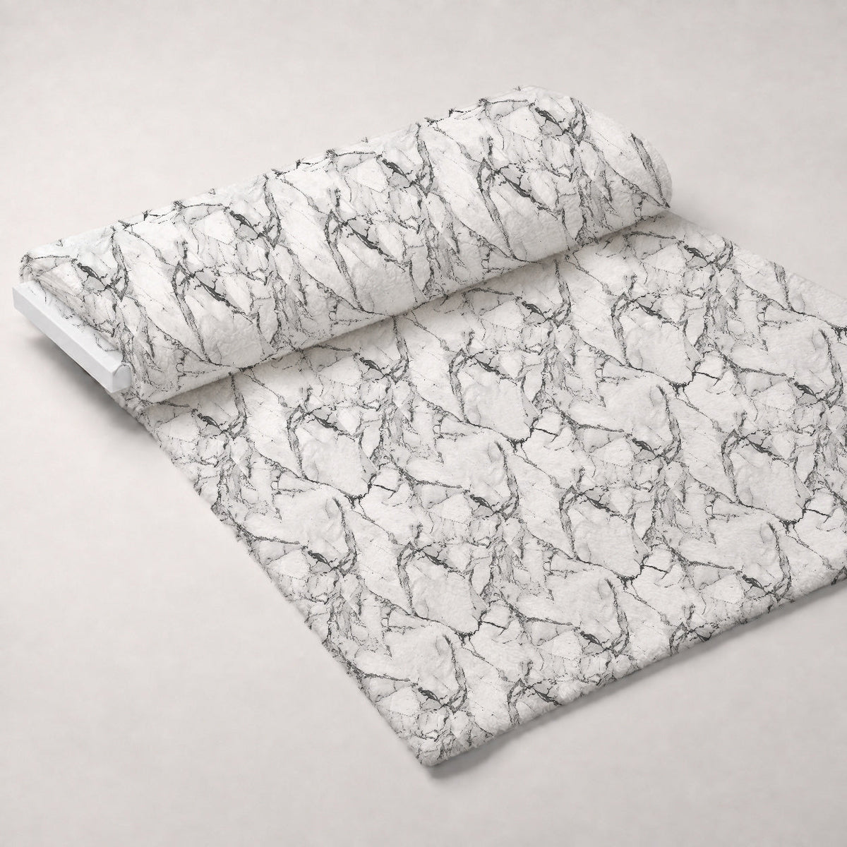 Gilded Stone Pattern 12 Fleece Fabric — fleece fabric unrolled bolt preview (mv-fleece-v1:bolt)
