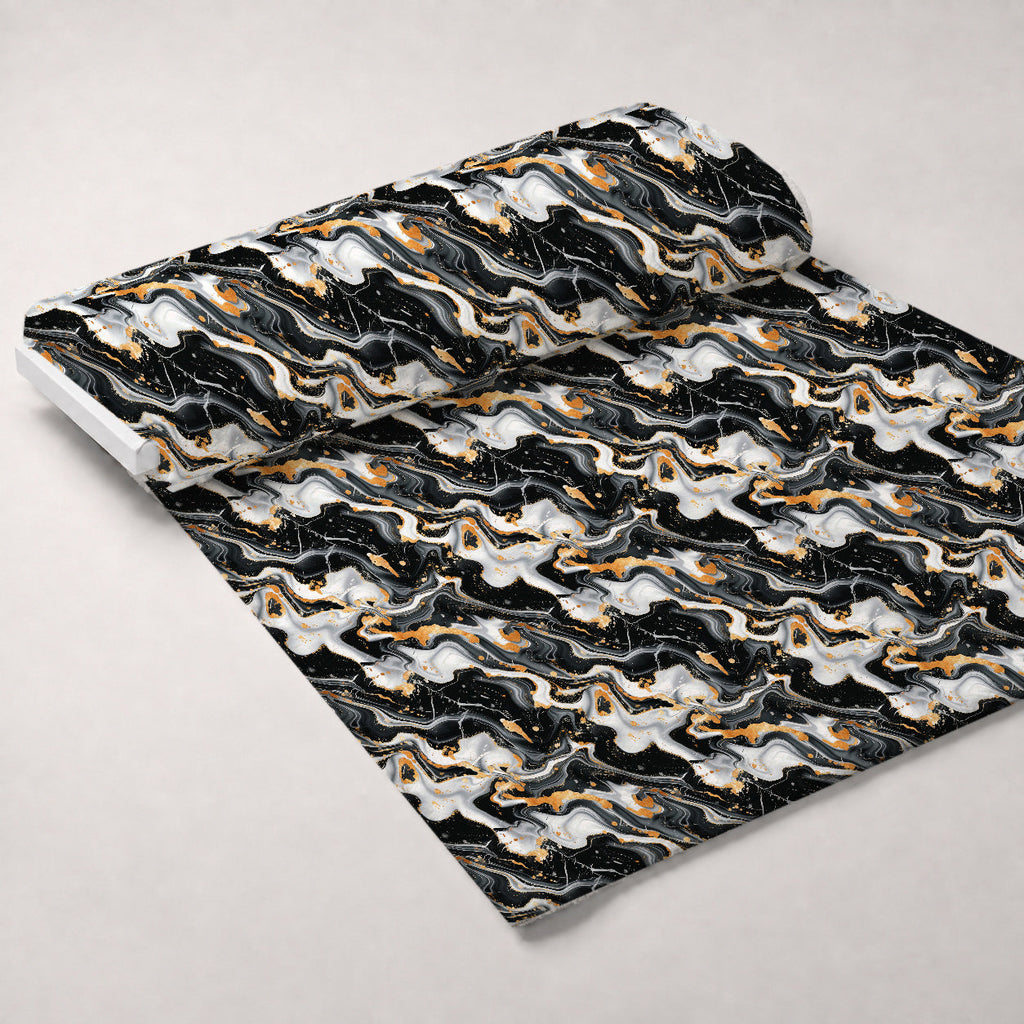 Gilded Stone Pattern 13 Fleece Fabric — fleece fabric unrolled bolt preview (mv-fleece-v1:bolt)
