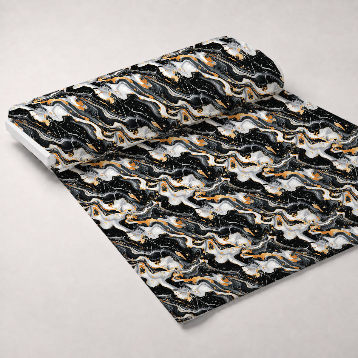 Gilded Stone Pattern 13 Fleece Fabric — fleece fabric unrolled bolt preview (mv-fleece-v1:bolt)