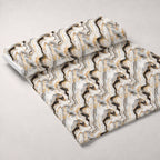 Gilded Stone Pattern 14 Fleece Fabric — fleece fabric unrolled bolt preview (mv-fleece-v1:bolt)