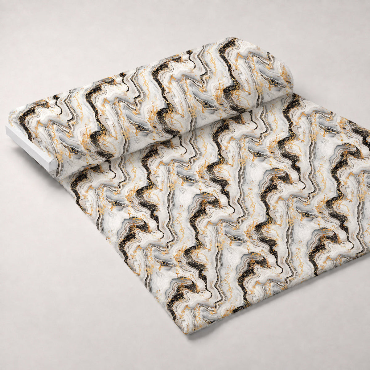 Gilded Stone Pattern 14 Fleece Fabric — fleece fabric unrolled bolt preview (mv-fleece-v1:bolt)