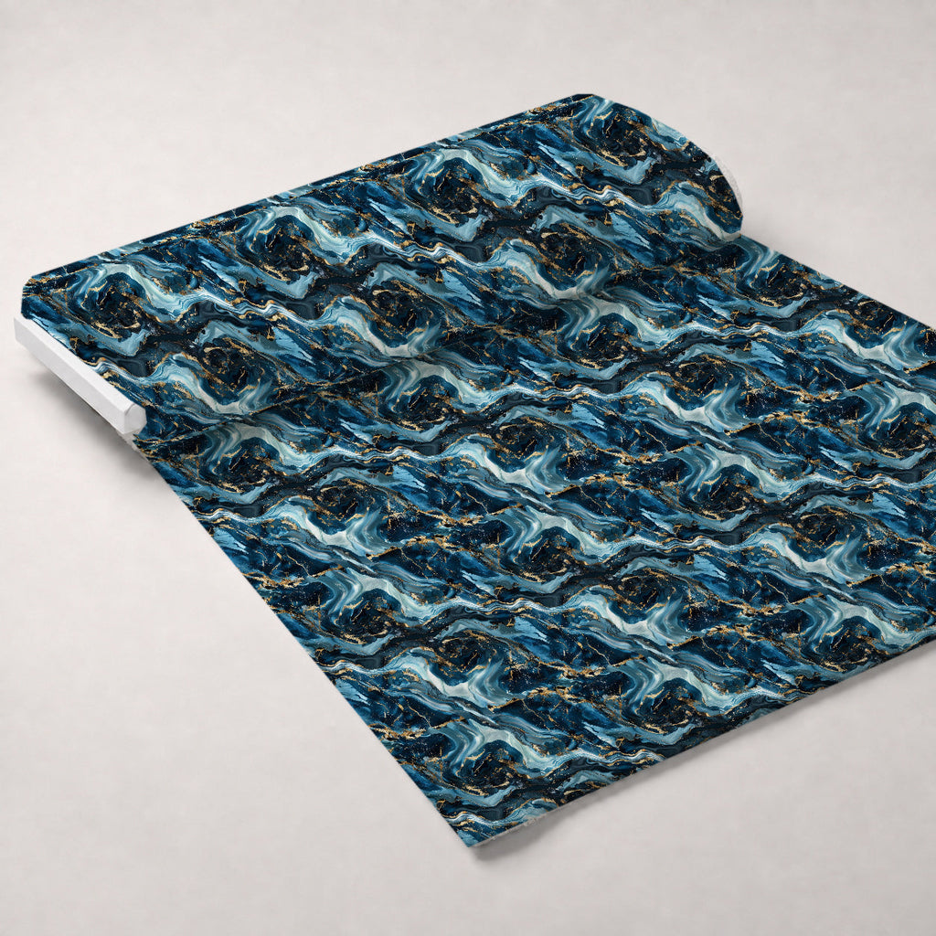 Gilded Stone Pattern 15 Fleece Fabric — fleece fabric unrolled bolt preview (mv-fleece-v1:bolt)