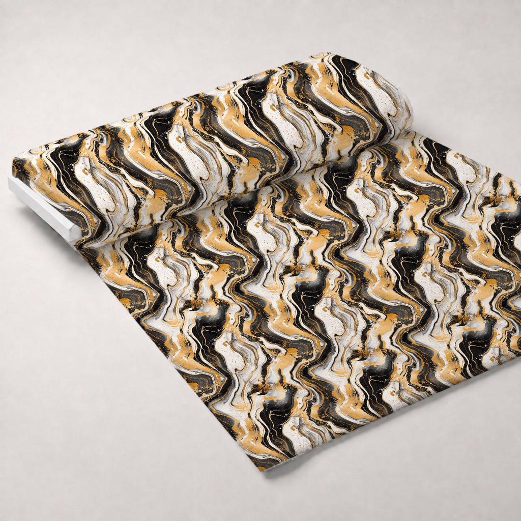 Gilded Stone Pattern 2 Fleece Fabric — fleece fabric unrolled bolt preview (mv-fleece-v1:bolt)
