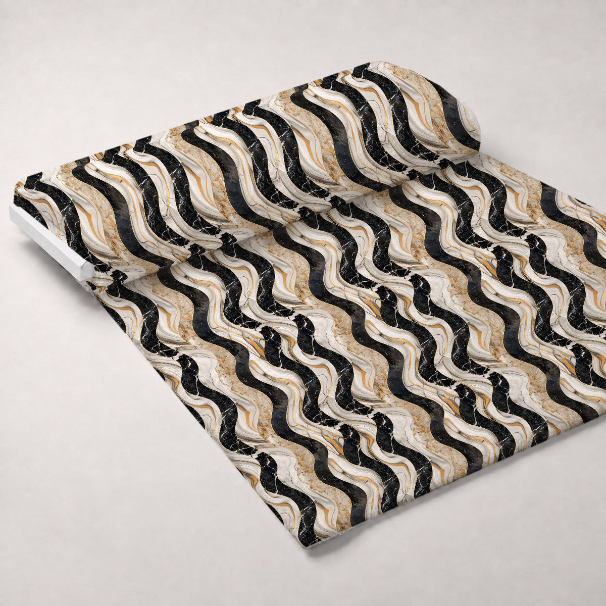 Gilded Stone Pattern 4 Fleece Fabric — fleece fabric unrolled bolt preview (mv-fleece-v1:bolt)