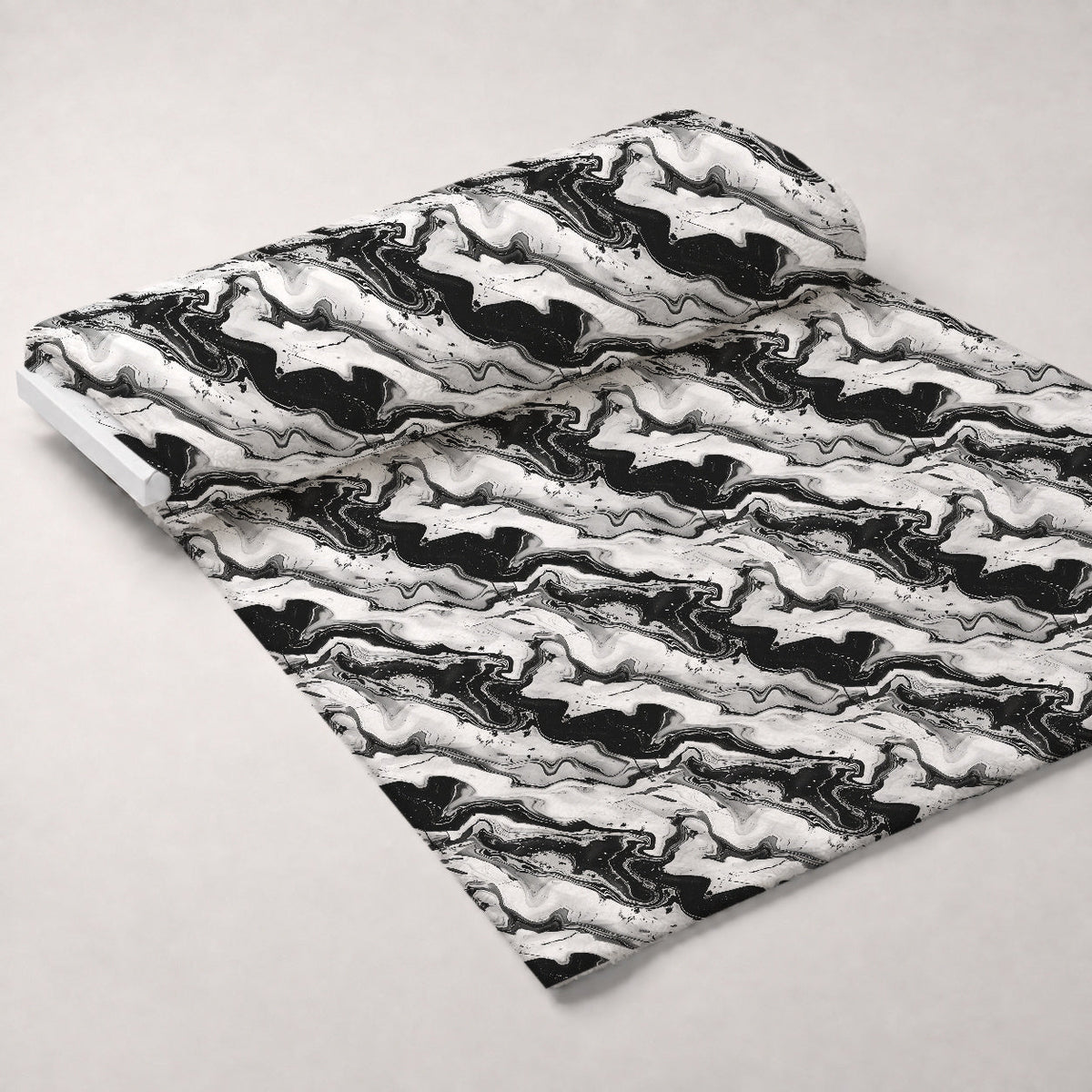 Gilded Stone Pattern 5 Fleece Fabric — fleece fabric unrolled bolt preview (mv-fleece-v1:bolt)