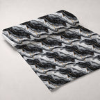 Gilded Stone Pattern 8 Fleece Fabric — fleece fabric unrolled bolt preview (mv-fleece-v1:bolt)