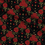 Gilded Valentine Pattern 1 Fleece Fabric — fleece fabric folded close-up preview (mv-fleece-v1:lying)