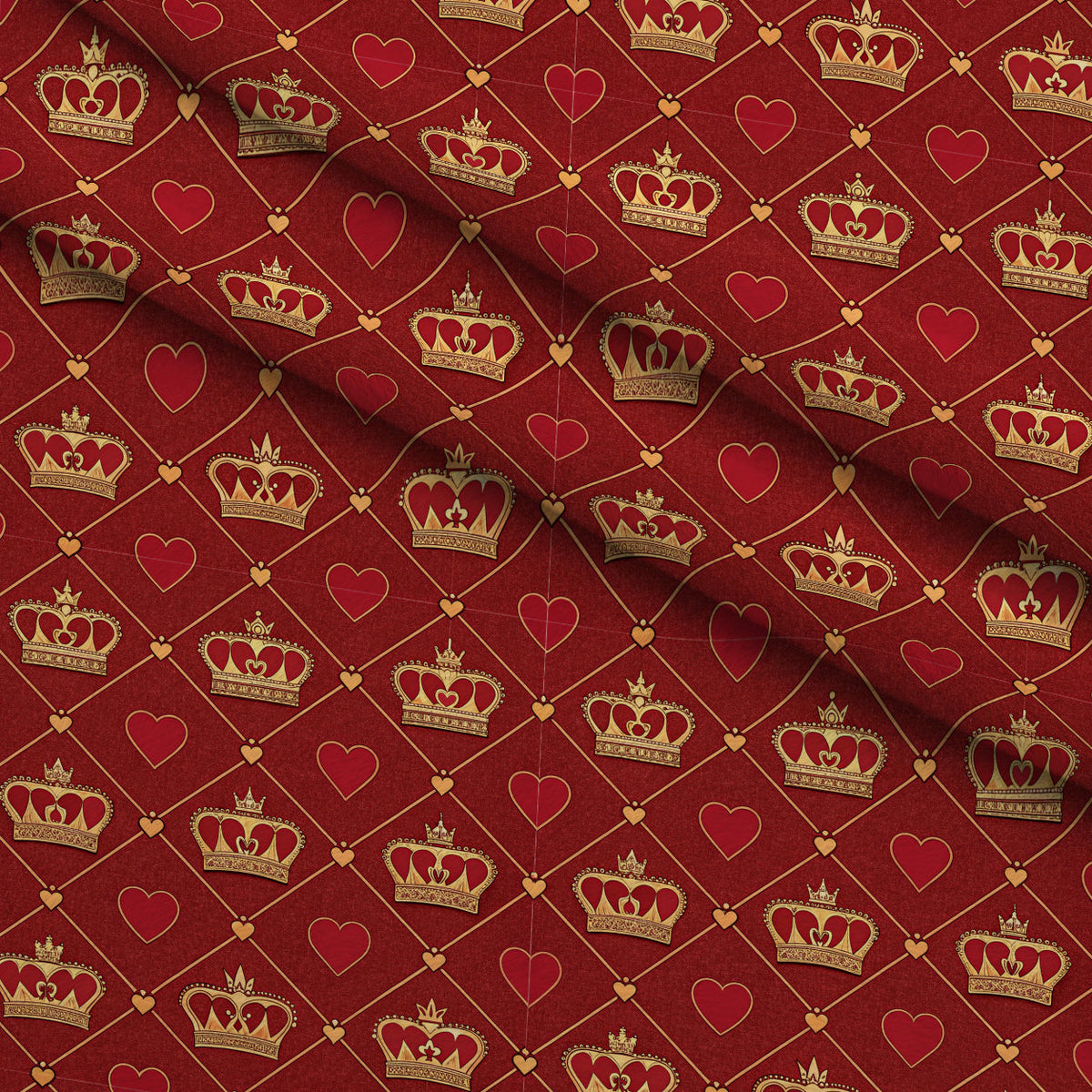 Gilded Valentine Pattern 11 Fleece Fabric — fleece fabric folded close-up preview (mv-fleece-v1:lying)
