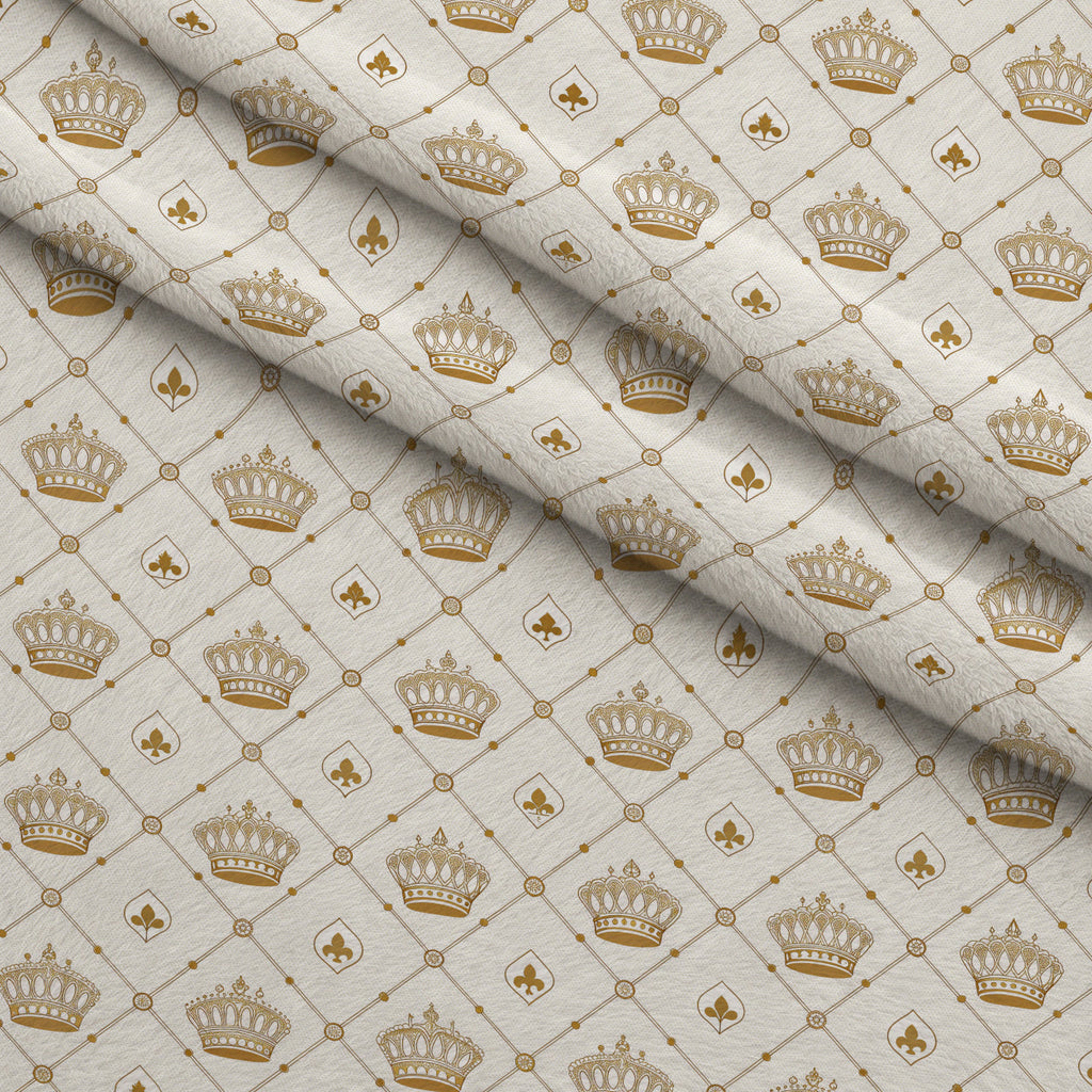 Gilded Valentine Pattern 12 Fleece Fabric — fleece fabric folded close-up preview (mv-fleece-v1:lying)