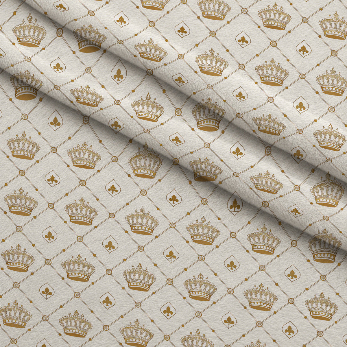 Gilded Valentine Pattern 12 Fleece Fabric — fleece fabric folded close-up preview (mv-fleece-v1:lying)