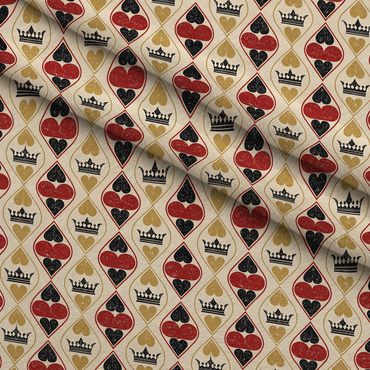 Gilded Valentine Pattern 13 Fleece Fabric — fleece fabric folded close-up preview (mv-fleece-v1:lying)