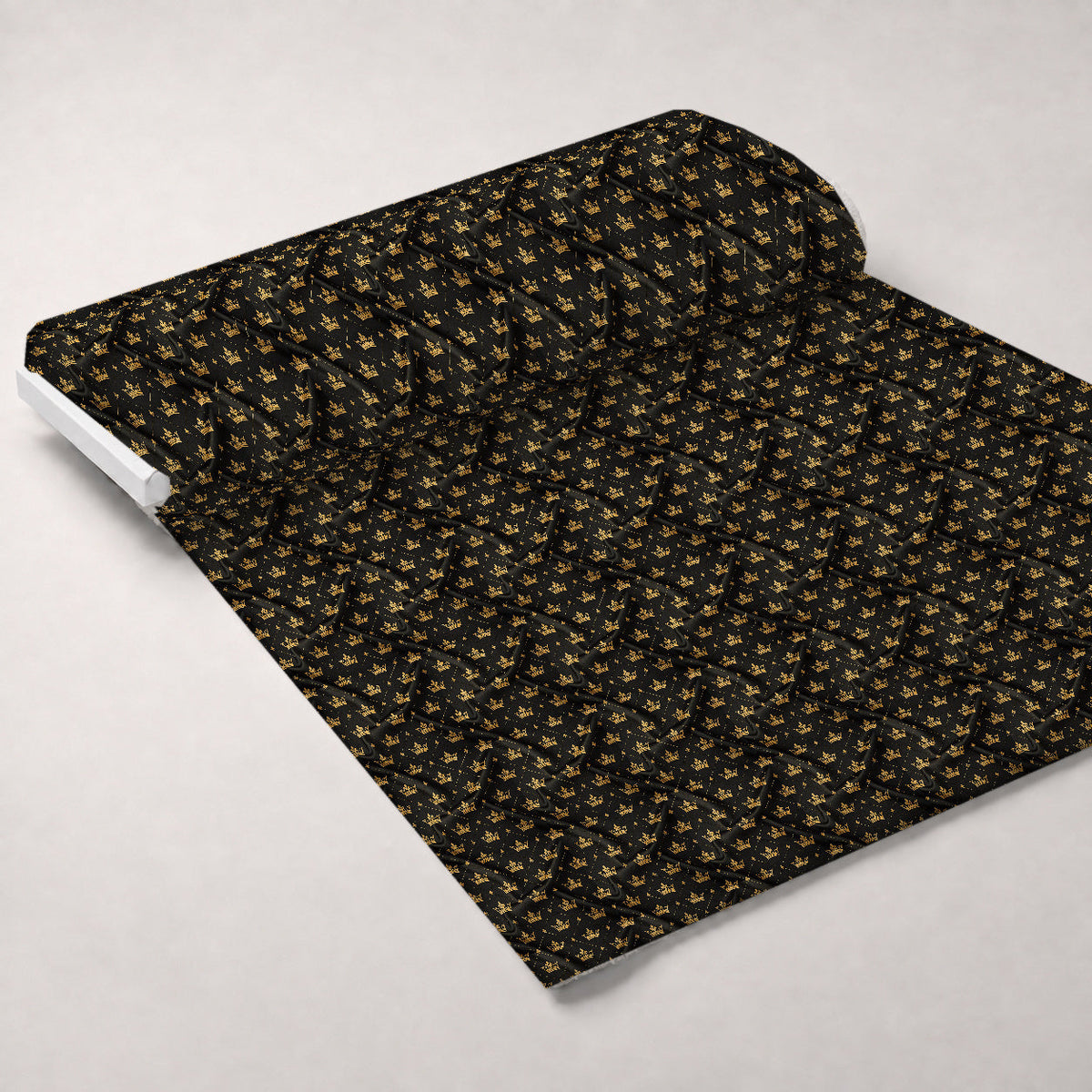 Gilded Valentine Pattern 15 Fleece Fabric — fleece fabric unrolled bolt preview (mv-fleece-v1:bolt)
