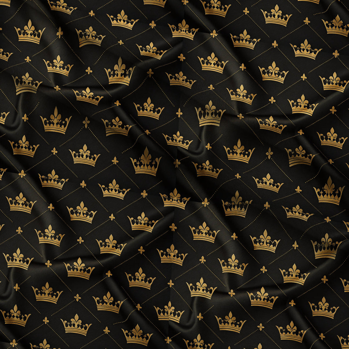 Gilded Valentine Pattern 15 Fleece Fabric — fleece fabric folded close-up preview (mv-fleece-v1:lying)
