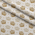 Gilded Valentine Pattern 22 Fleece Fabric — fleece fabric folded close-up preview (mv-fleece-v1:lying)