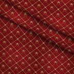 Gilded Valentine Pattern 23 Fleece Fabric — fleece fabric folded close-up preview (mv-fleece-v1:lying)