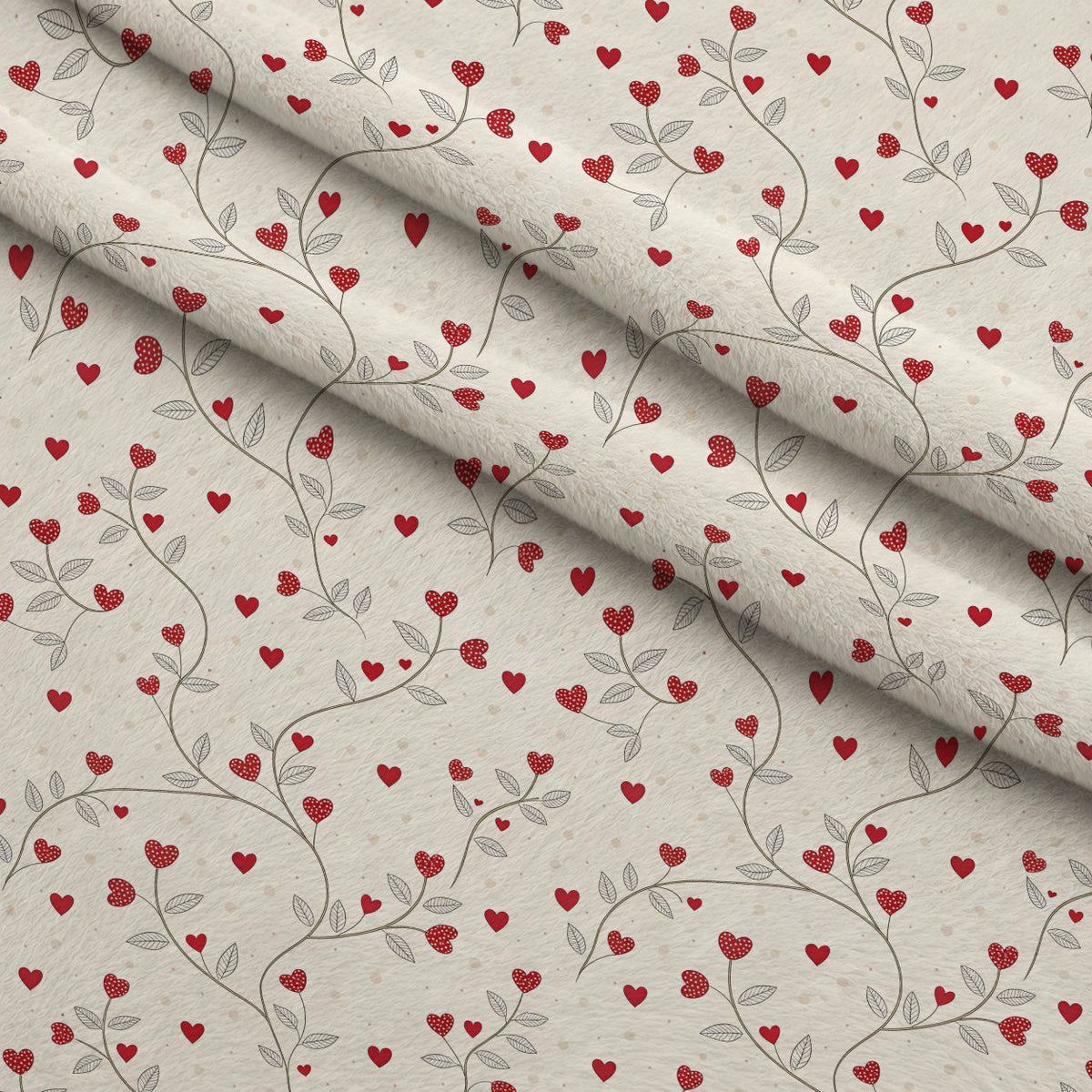 Gilded Valentine Pattern 29 Fleece Fabric — fleece fabric folded close-up preview (mv-fleece-v1:lying)