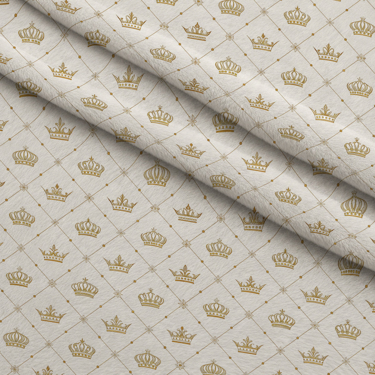Gilded Valentine Pattern 4 Fleece Fabric — fleece fabric folded close-up preview (mv-fleece-v1:lying)