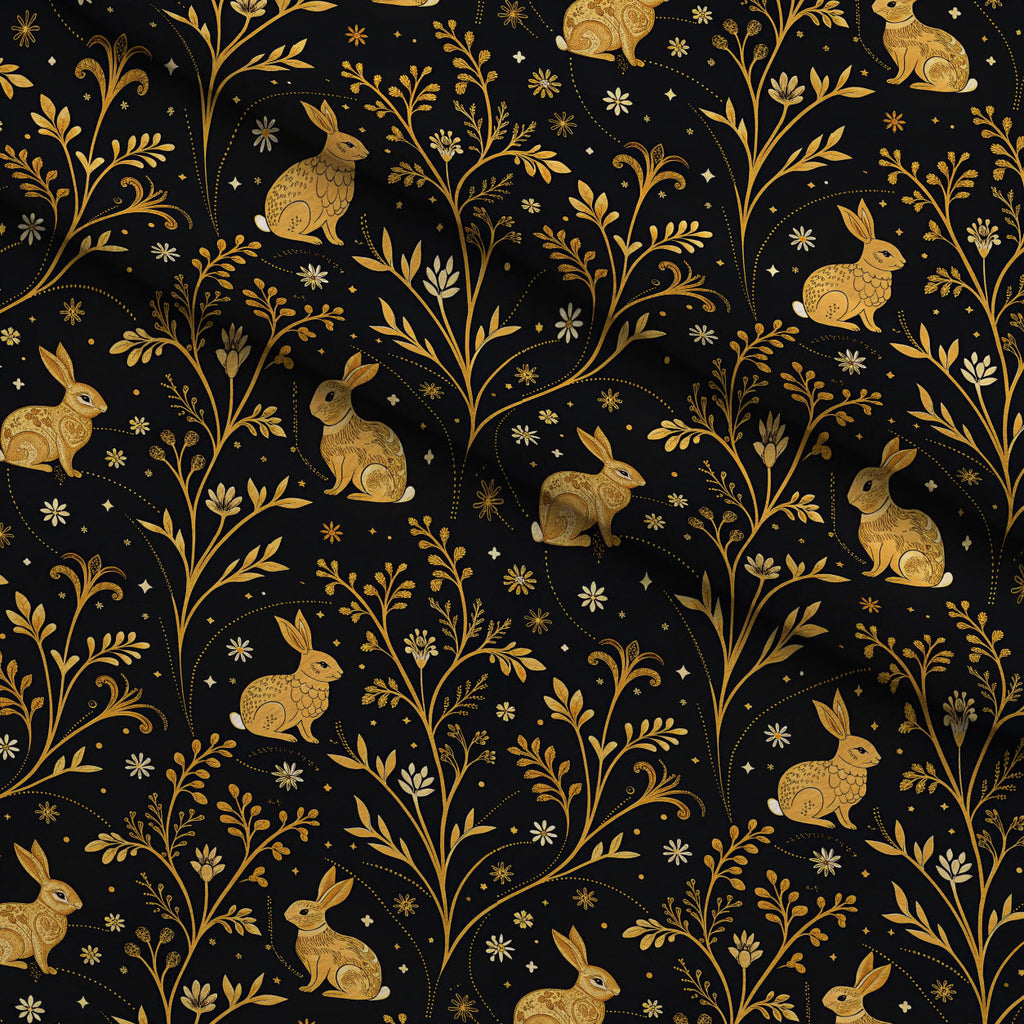 Gilded Valentine Pattern 6 Fleece Fabric — fleece fabric folded close-up preview (mv-fleece-v1:lying)
