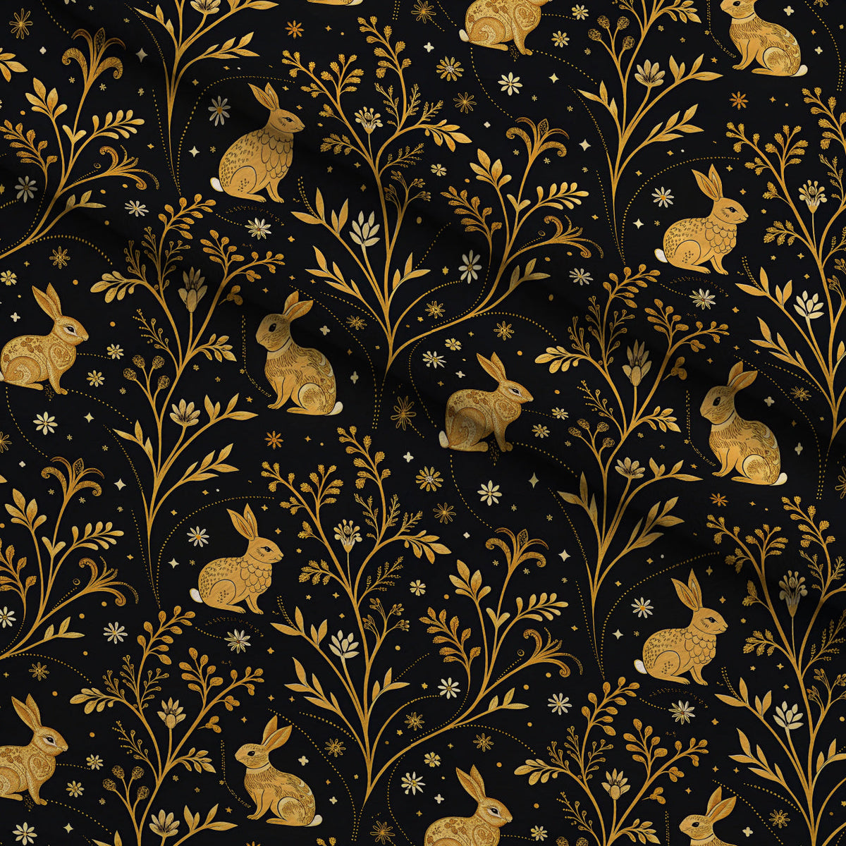Gilded Valentine Pattern 6 Fleece Fabric — fleece fabric folded close-up preview (mv-fleece-v1:lying)