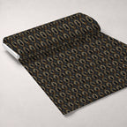 Gilded Whiskers Pattern 1 Fleece Fabric — fleece fabric unrolled bolt preview (mv-fleece-v1:bolt)