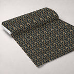 Gilded Whiskers Pattern 6 Fleece Fabric — fleece fabric unrolled bolt preview (mv-fleece-v1:bolt)