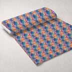 Gilded Wings Pattern 10 Fleece Fabric — fleece fabric unrolled bolt preview (mv-fleece-v1:bolt)