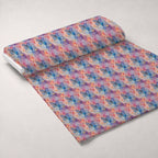 Gilded Wings Pattern 11 Fleece Fabric — fleece fabric unrolled bolt preview (mv-fleece-v1:bolt)