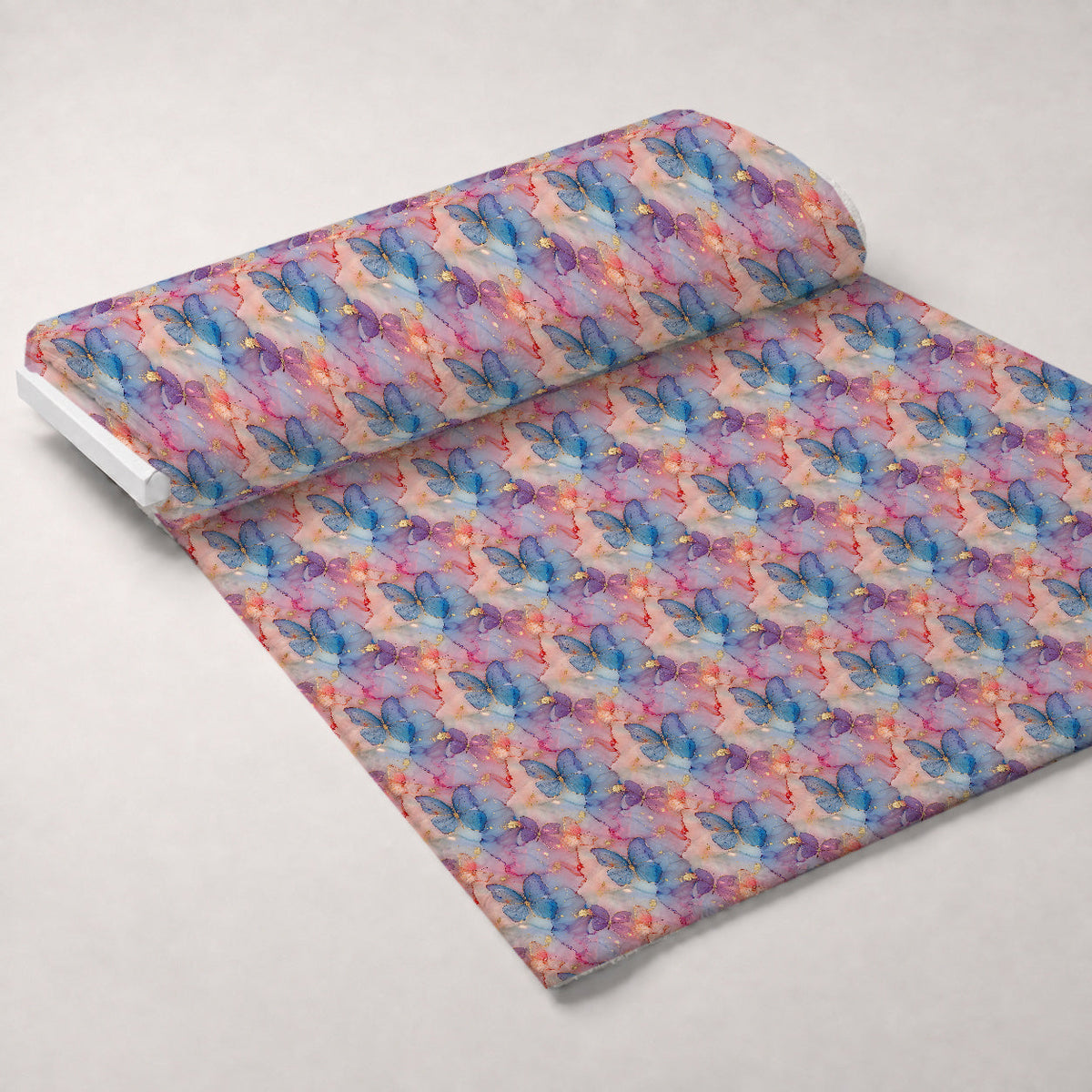 Gilded Wings Pattern 11 Fleece Fabric — fleece fabric unrolled bolt preview (mv-fleece-v1:bolt)