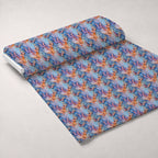 Gilded Wings Pattern 2 Fleece Fabric — fleece fabric unrolled bolt preview (mv-fleece-v1:bolt)
