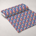 Gilded Wings Pattern 6 Fleece Fabric — fleece fabric unrolled bolt preview (mv-fleece-v1:bolt)