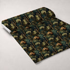 Gilded Woodland Pattern 11 Fleece Fabric — fleece fabric unrolled bolt preview (mv-fleece-v1:bolt)
