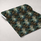 Gilded Woodland Pattern 2 Fleece Fabric — fleece fabric unrolled bolt preview (mv-fleece-v1:bolt)