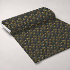 Gilded Wyvern Pattern 8 Fleece Fabric — fleece fabric unrolled bolt preview (mv-fleece-v1:bolt)
